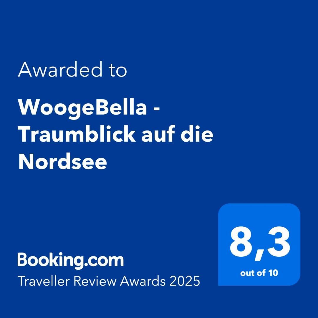 Woogebella - Traumblick Auf Die Nordsee Wangerooge Esterno foto